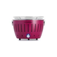 parrilla lotusgrill g280 violeta 32 cm 5 personas carbon