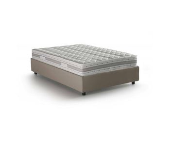 Cama quadrada e meia de tecido