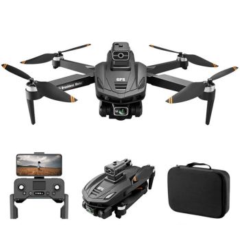 WLRC V168 PRO MAX GPS 5G WiFi FPV con cámara dual HD Servo Gimbal 360 ° Evitación inteligente de obstáculos Flujo óptico