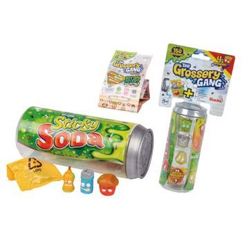 Grossery Gang Bote 15cm 4 Figuras 6 Mod.
