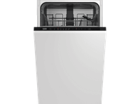 lavavajillas integrable - beko dis35023 10 servicios 5 programas 45 cm media carga prosmart sin panelar