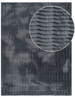alfombra de piel arnia antracita 80x150 cm