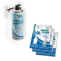 kit de limpieza con aspiradora greenclean sc6200 mini 400 ml  hisopos para sensores pequenos