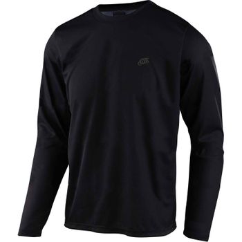 Troy Lee Designs Flowline MTB Long Sleeve Jersey - XXL - Black