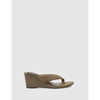 Kamome Trends Sandalias SANDALIA DE DEDO VADA VERDE para mujer