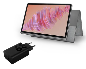 Lenovo Tab Plus (8GB 256GB) (Wifi) - Luna Grey + Sleeve & Charging Adaptor Procesador MediaTek Helio G99 (2,20 GHz )/Android/256 GB UFS 2.2