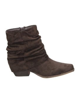 Botines De Tacón Buonarotti A2509 En Marrón Para Mujer 36