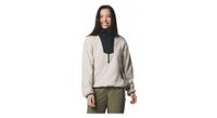 forro polar columbia mujer 1 2 cremallera sequoia grove blanco