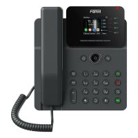 telefono ip fanvil v61w wi-fi 6 bluetooth 4 lineas lcd poe negro