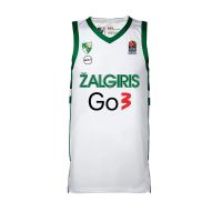 camiseta zalgiris kaunas euroliga gsa blanca