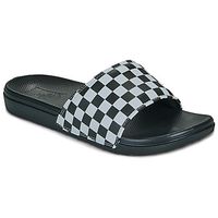 vans chanclas mte la costa slide-on checkerboard truwhtblk para mujer