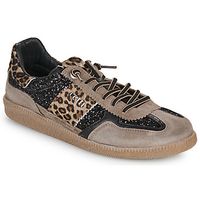 cetti zapatillas c-1395-sra-inv26-ante-glitter-negro para mujer