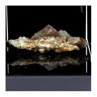 calcita  cuarzo - piedra natural de francia la mure isere - multicolor mineral formada de calcita y cuarzo  1855 ct - certificado de autenticidad