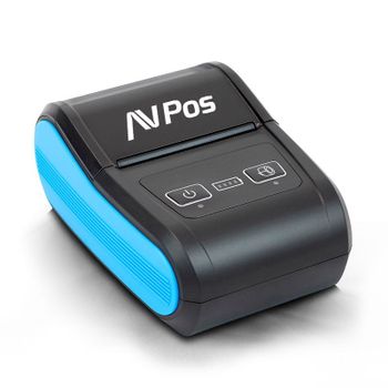 Impresora Térmica Portátil Bluetooth AVPos MP580R con batería de larga duración y alta resolución