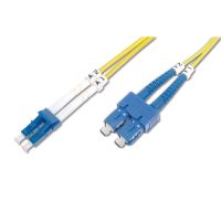 digitus cable de conexion de fibra optica duplex lc a sc 10m amarillo