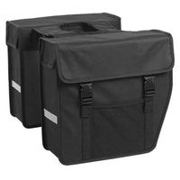 alforja doble de bicicleta negra 24 l 7-series