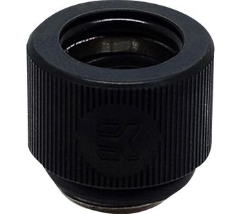 EK-HD Hard Tube Fitting - 12 mm, Black, Black