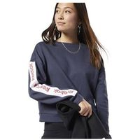 reebok sport jersey linear logo crew para mujer