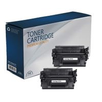 compatible multipack canon i-sensys mf445dw printer toner cartridges 2 pack -3010c002