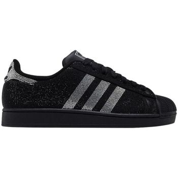 adidas Deportivas Moda Superstar II Rhinestone Black Silver (Women's) para hombre