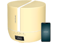 humidificador - cecotec purearoma 550 connected sunlight 05 l 30 m 5 mlh temporizador crema