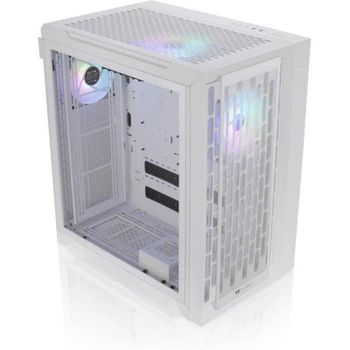 Caja Thermaltake CTE C700 TG ARGB Snow E-ATX blanca doble vidrio templado