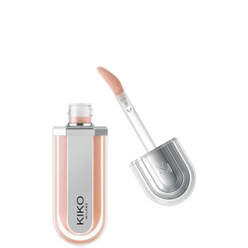 KIKO Milano 3D Hydra Xtreme Plumping Lip Gloss 6ml (Various Shades) - 01 Pink Glacier