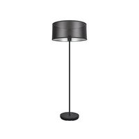 pie salon anastasia 1xe27 negronegro-plata 159x40x40 cm
