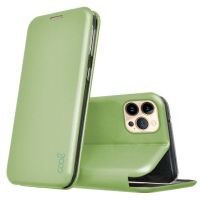 cool funda flip cover elegance pistacho para iphone 13 pro max