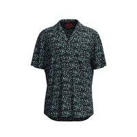 hugo camisa turquesa 50515364-443