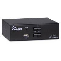 interruptor kvm inter-tech as-21ha hdmi 2 computadoras full hd