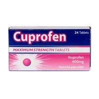 cuprofen maximum strength 400mg