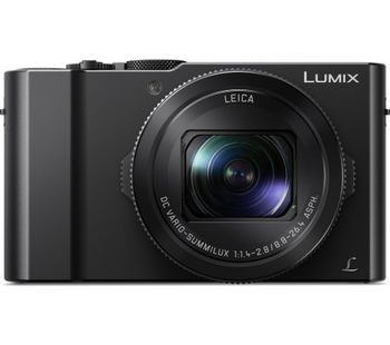 PANASONIC Lumix DMC-LX15EB-K High Performance Compact Camera - Black, Black
