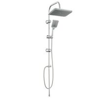 sistema de ducha con cabezal de ducha cromado acero inoxidable vidaxl