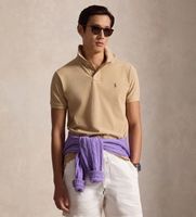 polo ralph lauren para hombre 710680784532 el iconico polo de pique beige l casual algodon manga corta
