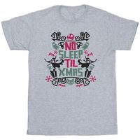 disney camiseta the nightmare before christmas no sleep til xmas para hombre