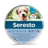 seresto collar antiparasitario para perros grandes y pequenos - 38 cm perros de menos de 8 kg
