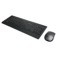 lenovo combo de teclado y mouse inalambrico profesional lenovo espanol