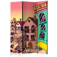 biombo - morning in a city 135x172 cm