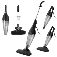 aigostar stan - aspiradora vertical con cable 4 en 1 600w aspirador escoba potente de 15000pa capacidad de 12l cable de 6 m ligera e sistema de filtracion ciclonica super eficiente