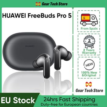 Audífonos Inalámbricos HUAWEI FreeBuds Pro 5 con Cancelación de Ruido IA, Sonido Ultra Inmersivo, Llamadas Estables, IP57