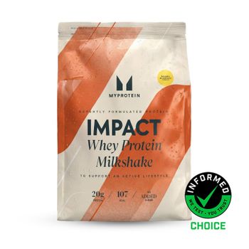 Impact Whey Protein Milkshake - 2610g - 90raciones - Banana Milkshake
