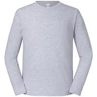 fruit of the loom camiseta manga larga iconic 195 premium para hombre