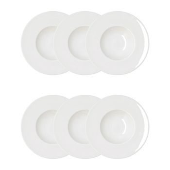 Set 6 Pl Risoto 26cm Serenity Hydrozero 26cm Bidasoa Serenity Hydrozero - Blanco Apto Microondas