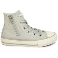converse deportivas moda ct all star silver white 661008c para nino