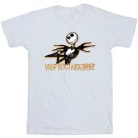 nightmare before christmas camiseta your worst nightmare para nina