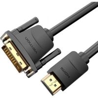 cable conversor vention abfbi dvi macho hdmi macho 3m negro apantallado 30awg