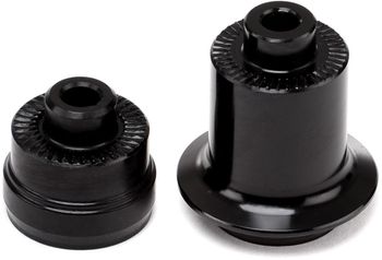 Prime Audax Quick Release Hub End Caps, Black