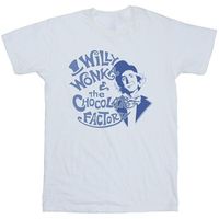 willy wonka  the chocolate fact camiseta bi54853 para nino