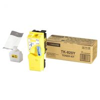 kyocera tk-820y toner amarillo original